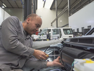 Drive Straat - 1982 Porsche 911 SC Polar Silver WP0AA0913CS121417 Restoration - Assembly